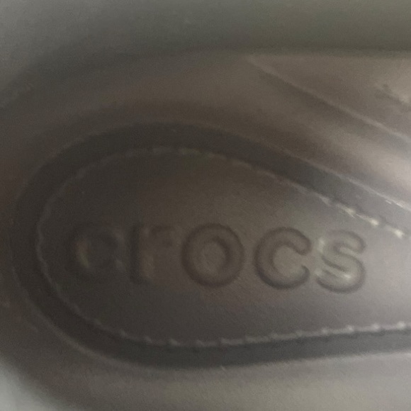 Crocs Women’s Busy Day Black Stretch Lace Up Shoes - Picture 7 of 9